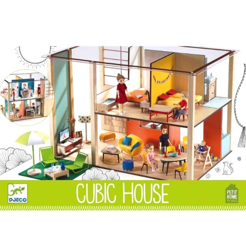 Djeco: domek dla lalek Cubic House - Noski Noski