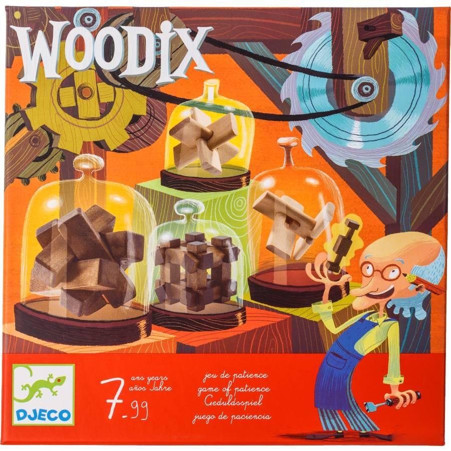 Djeco: drewniane łamigłówki Woodix - Noski Noski