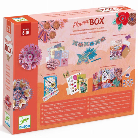 Djeco: duży zestaw kreatywny Flower Box - Noski Noski