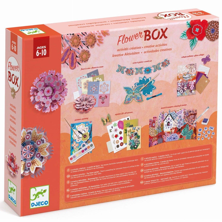 Djeco: duży zestaw kreatywny Flower Box - Noski Noski