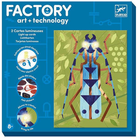 Djeco: elektryczne obrazki Factory Owady - Noski Noski