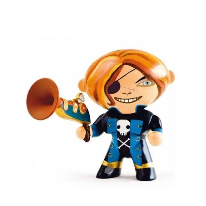 Djeco: figurka pirat Dandy Arty Toys - Noski Noski
