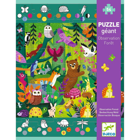 Djeco: gigantyczne puzzle Las - Noski Noski