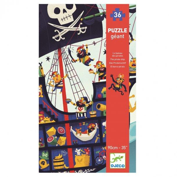 Djeco: gigantyczne puzzle Statek Piracki - Noski Noski