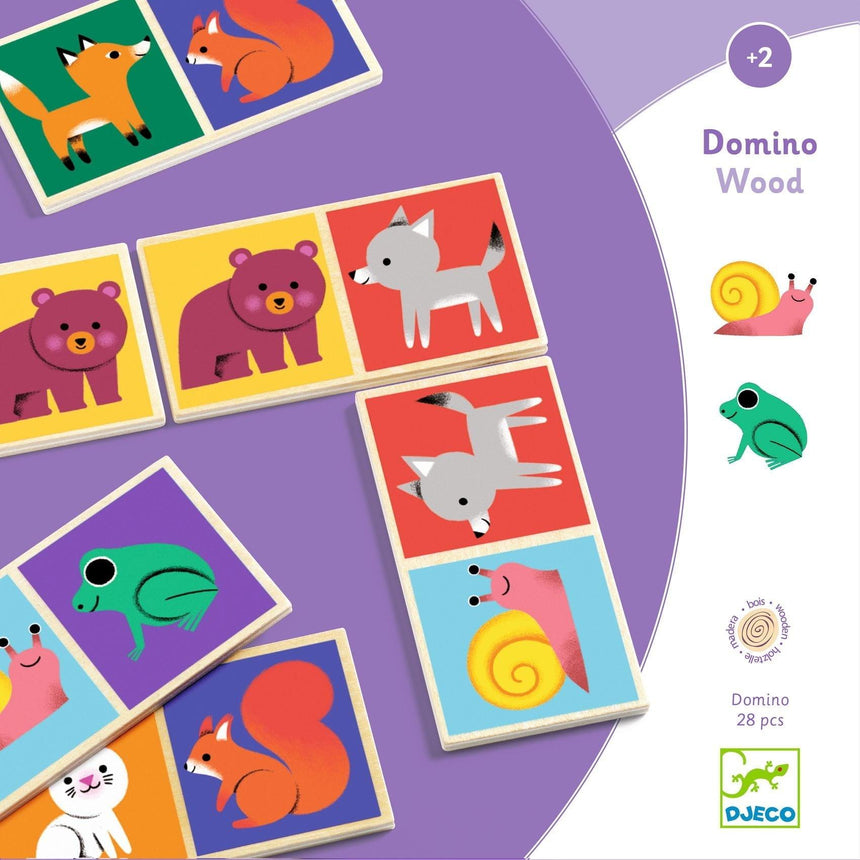 Djeco: gra domino Leśne Zwierzątka - Noski Noski
