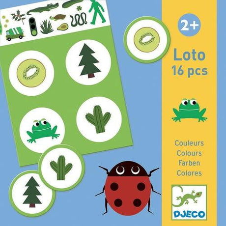 Djeco: gra edukacyjna lotto Kolory - Noski Noski