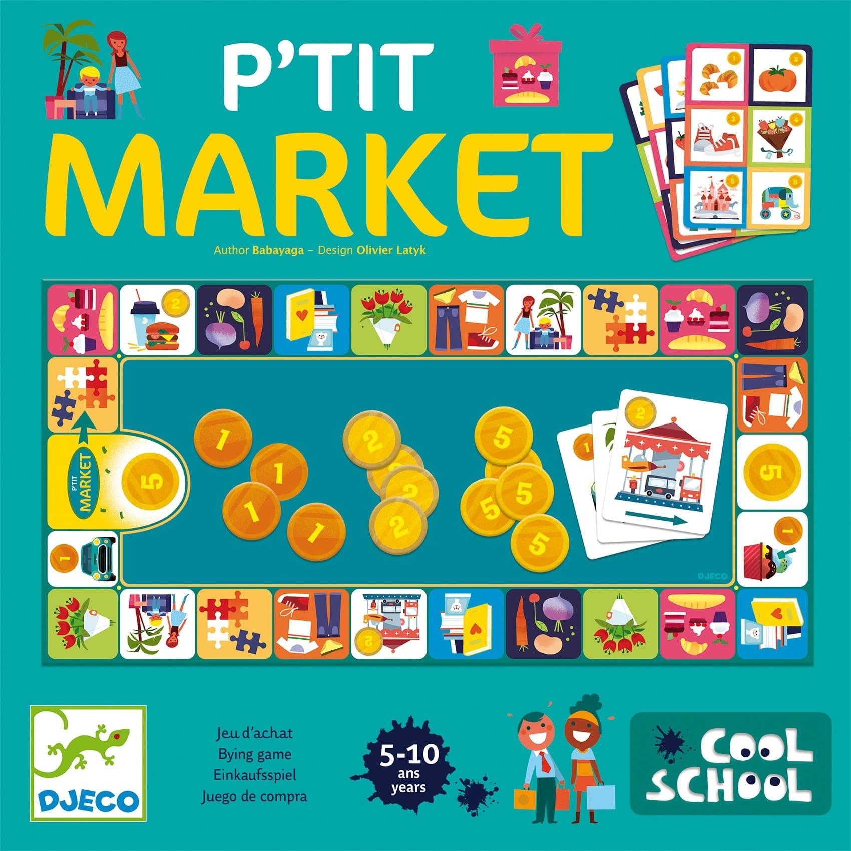 Djeco: gra edukacyjna P'Tit Market - Noski Noski