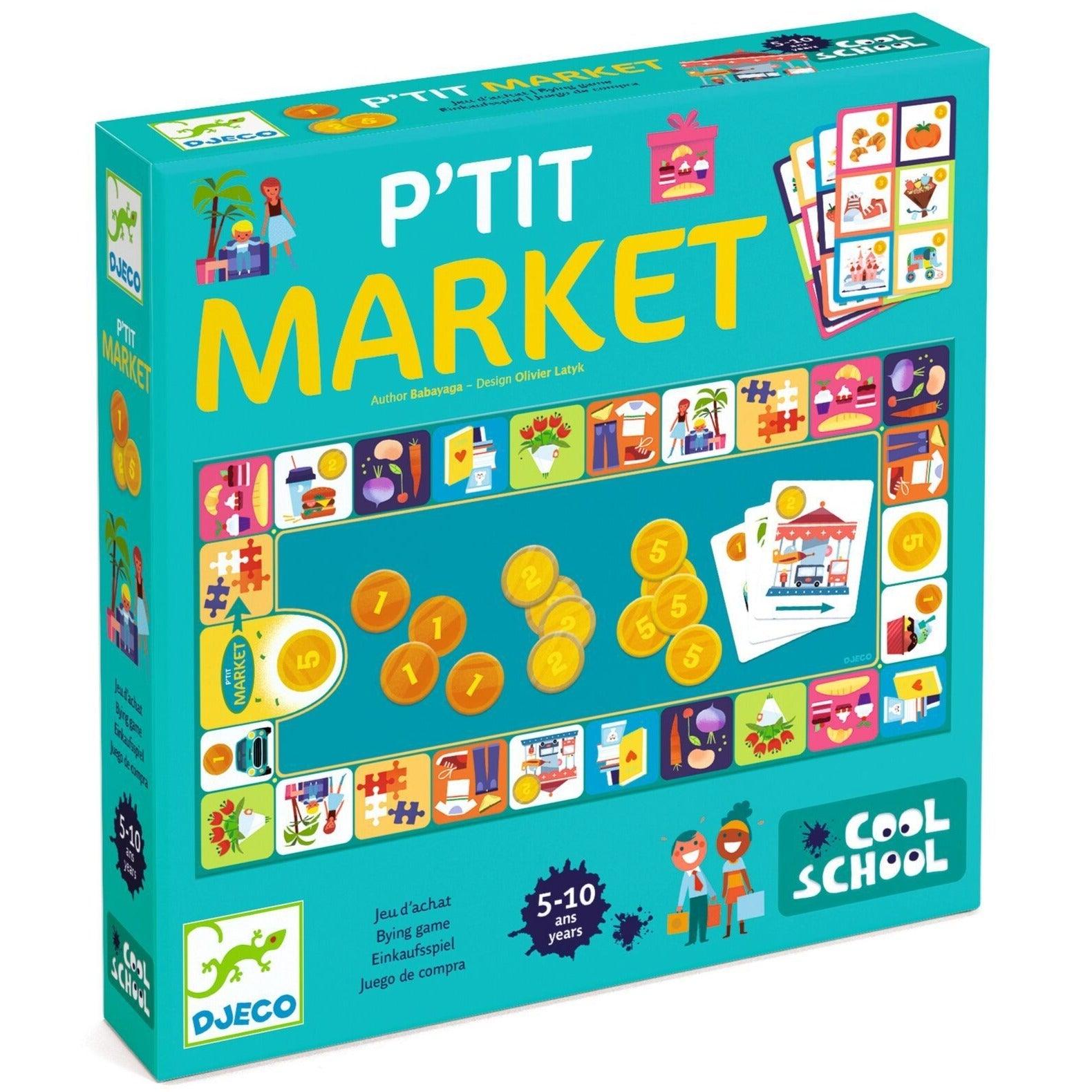 Djeco: gra edukacyjna P'Tit Market - Noski Noski