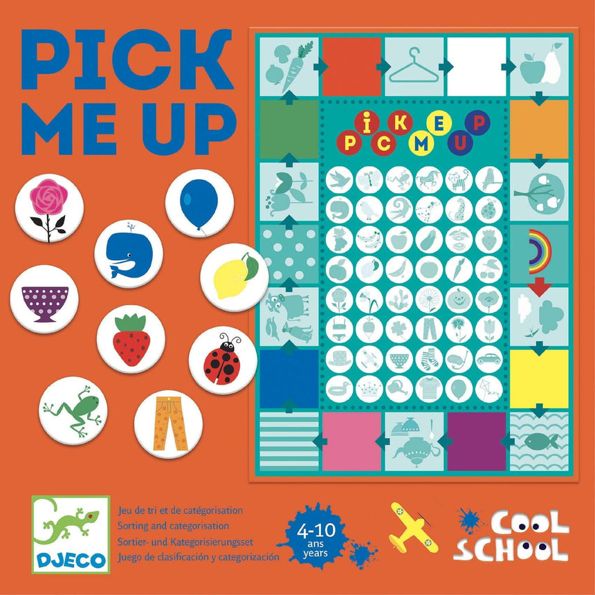 Djeco: gra edukacyjna Pick Me Up - Noski Noski