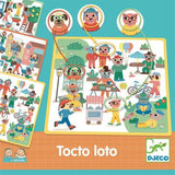 Djeco: gra edukacyjna Tocto Loto - Noski Noski