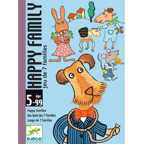 Djeco: gra karciana Happy Family - Noski Noski