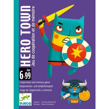 Djeco: gra karciana Hero Town - Noski Noski