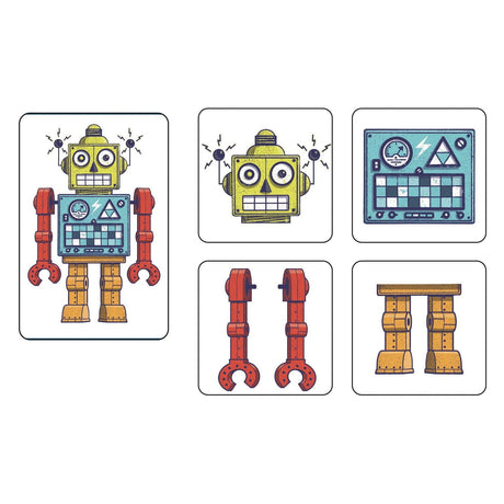 Djeco: gra karciana Memo Robots - Noski Noski