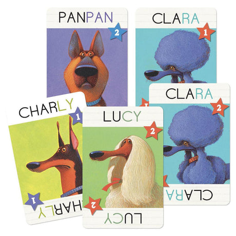 Djeco: gra karciana psy Top Dogs - Noski Noski