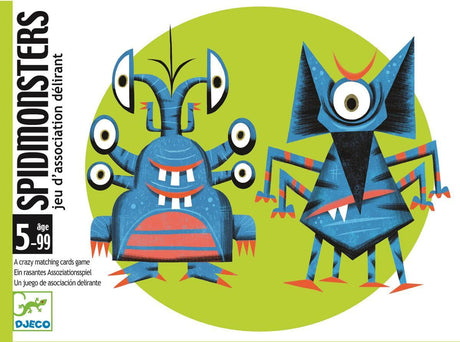 Djeco: gra karciana Speed Monster - Noski Noski