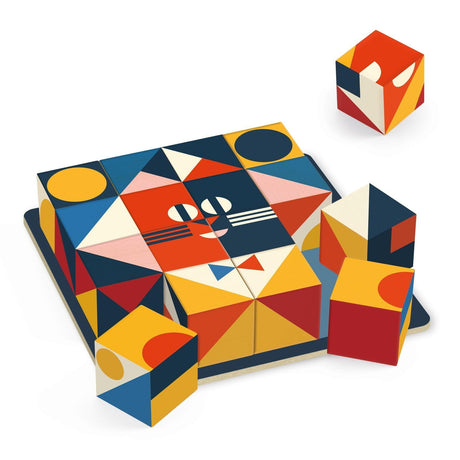 Djeco: gra logiczna Cubologic 16 - Noski Noski