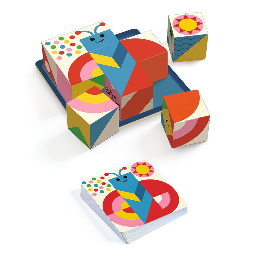 Djeco: gra logiczna Cubologic 9 - Noski Noski