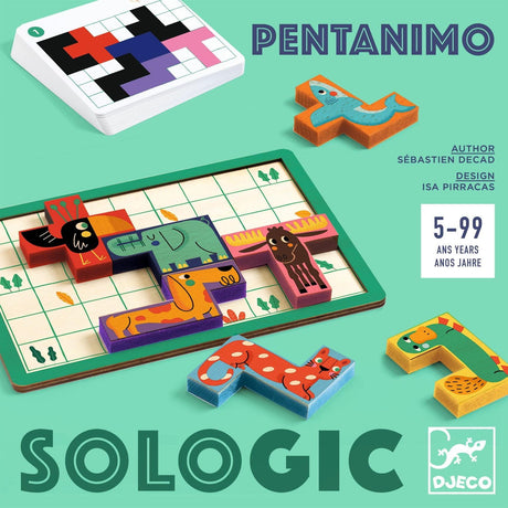 Djeco: gra logiczna Pentanimo - Noski Noski