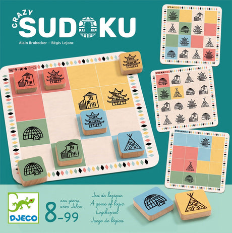 Djeco: gra logiczna Szalone Sudoku - Noski Noski
