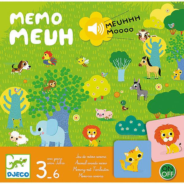 Djeco: gra memory z dźwiękiem Memo Meuh - Noski Noski