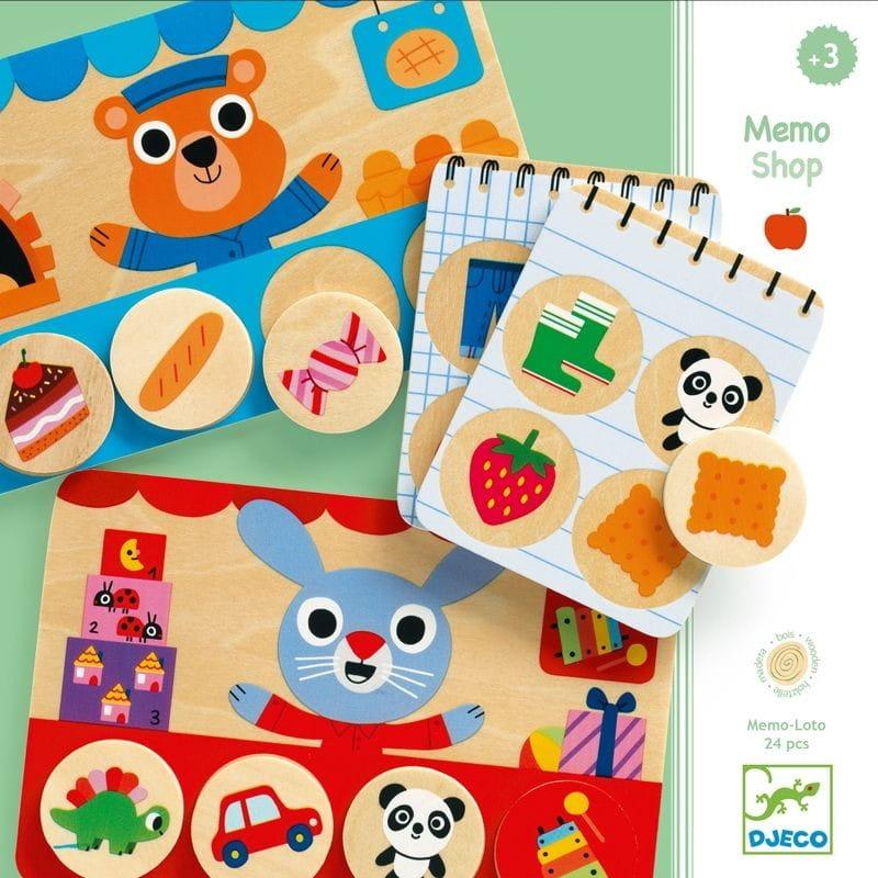 Djeco: gra pamięciowa Memo Shop - Noski Noski