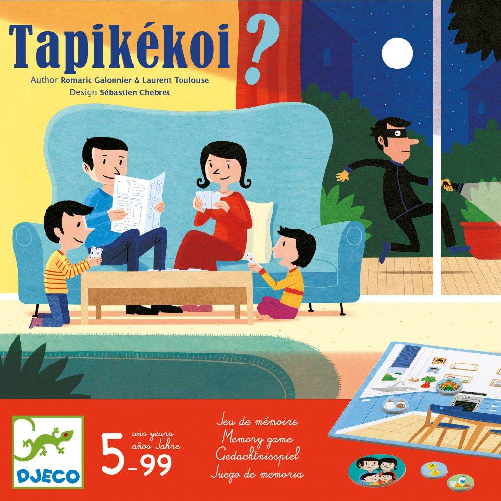 Djeco: gra pamięciowa Tapikekoi - Noski Noski