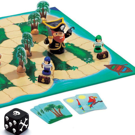 Djeco: gra planszowa Big Pirate - Noski Noski