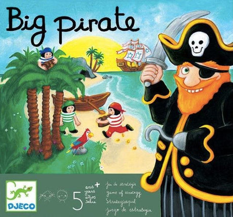 Djeco: gra planszowa Big Pirate - Noski Noski
