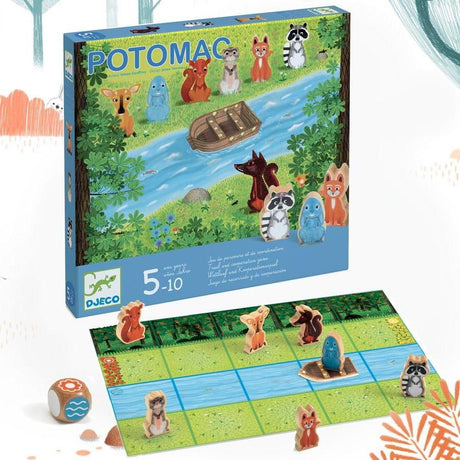 Djeco: gra planszowa Potomac - Noski Noski