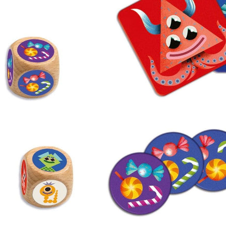 Djeco: gra taktyczna Sweet Monster - Noski Noski