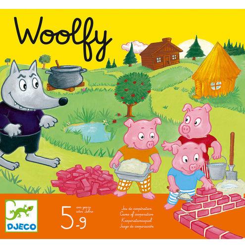 Djeco: gra trzy świnki i wilk Woolfy - Noski Noski