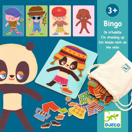 Djeco: gra Ubieram Się Bingo - Noski Noski
