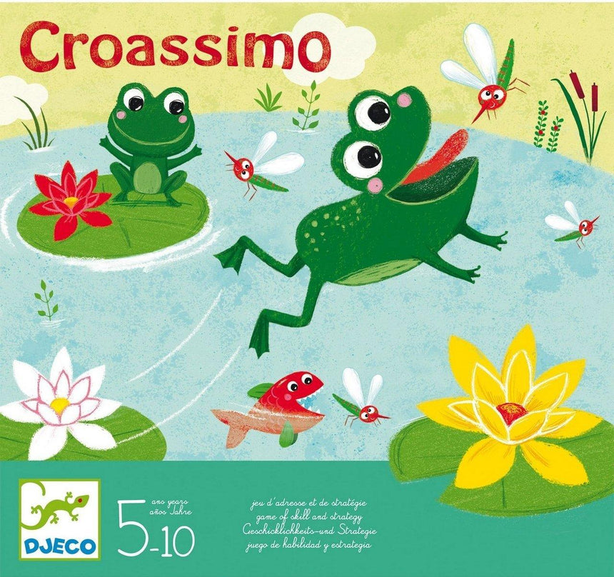 Djeco: gra zręcznościowa żabki Croassimo - Noski Noski