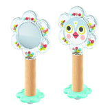 Djeco: grzechotka z lusterkiem Baby Flower - Noski Noski