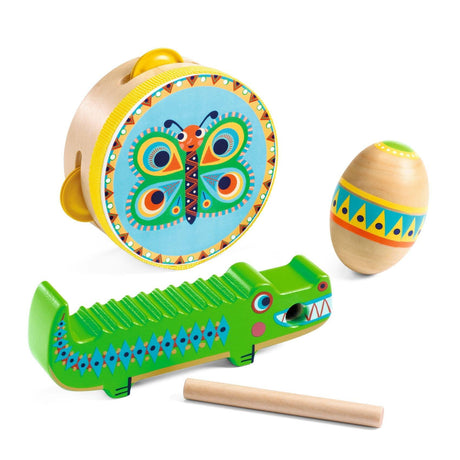 Djeco: instrumenty perkusyjne Animambo - Noski Noski