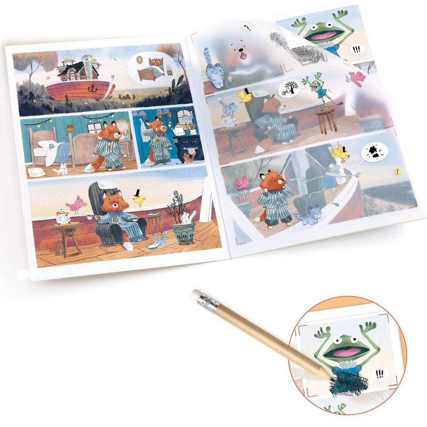 Djeco: kalkomanie komiks Sailor & Gipsy - Noski Noski