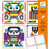 Djeco: kolorowanki pikselowe Skull Boys - Noski Noski