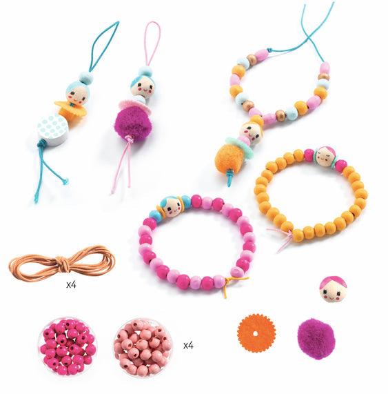 Djeco: koraliki do tworzenia biżuterii Oh! Les Perles - Noski Noski