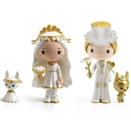 Figurki Djeco Tinyly Marguerite Leopold - urocze laleczki, idealne do kreatywnej zabawy, rozwijające wyobraźnię dziecka.