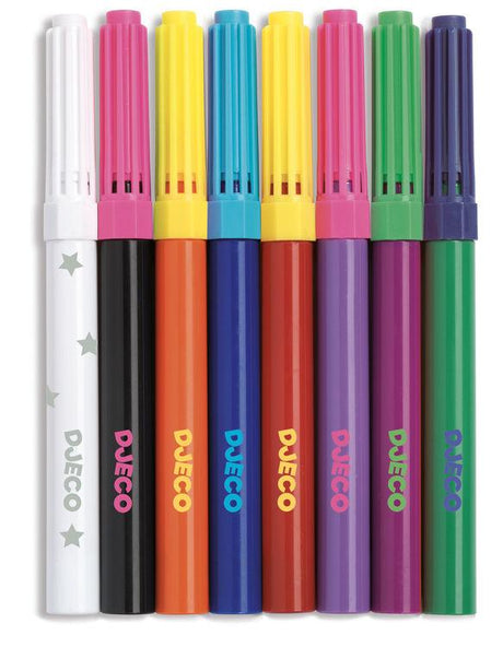 Djeco: magiczne flamastry Magic Felt-tips - Noski Noski