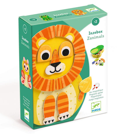 Djeco: magnetyczne puzzle zwierzaki Zanimals - Noski Noski