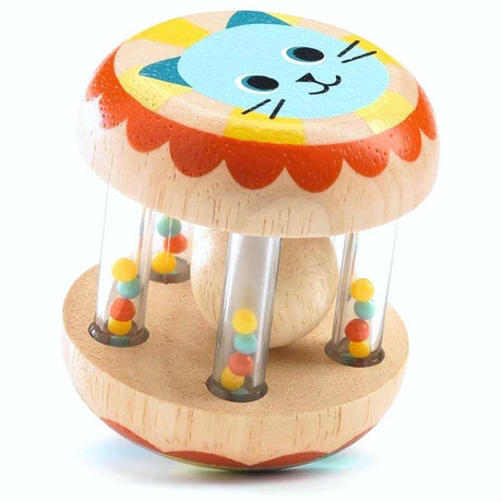 Djeco: mini grzechotka PitiCat - Noski Noski