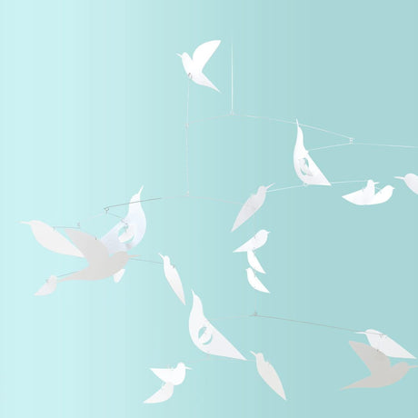 Djeco: mobil białe ptaki Katsumi Komagata's White Birds - Noski Noski