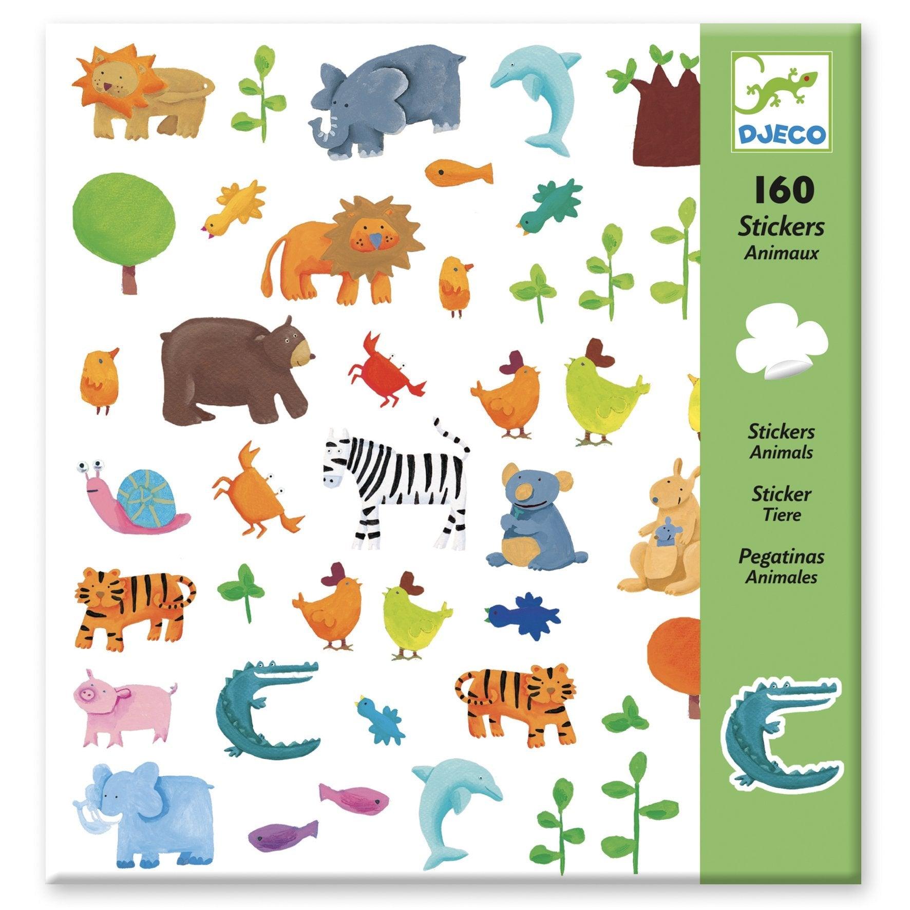 Djeco: naklejki 160 Stickers - Noski Noski