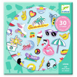 Djeco: naklejki z efektami specjalnymi 30 Stickers - Noski Noski