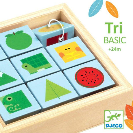 Djeco: obrotowe klocki TriBasic - Noski Noski