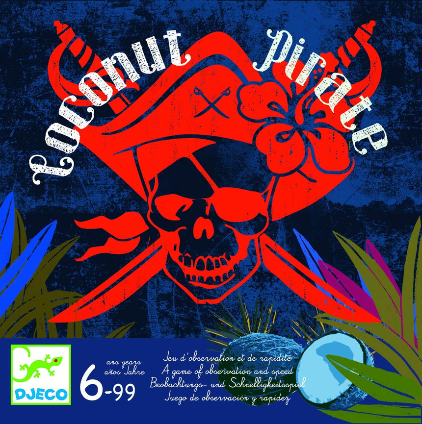 Djeco: piracka gra taktyczna Coconut Pirate - Noski Noski