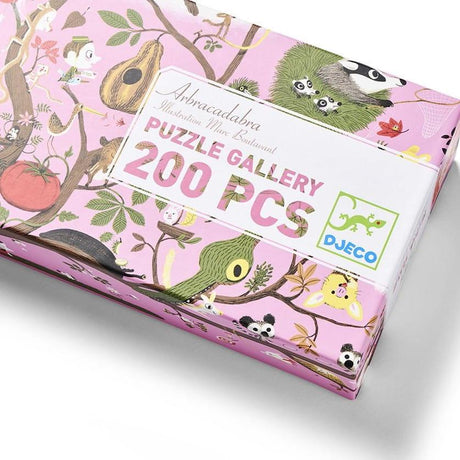 Djeco: puzzle gallery Abracadabra 200 el. - Noski Noski