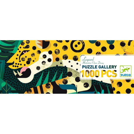 Djeco: puzzle Gallery Leopard 1000 el. - Noski Noski