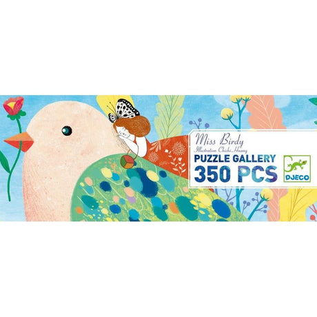 Djeco: puzzle gallery Miss Birdy 350 el. - Noski Noski